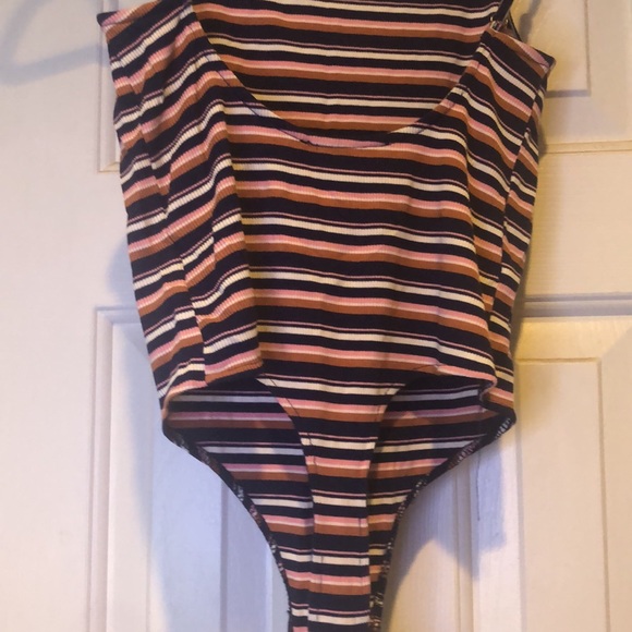 DNA Striped Body Suit Size Small - Picture 3 of 3